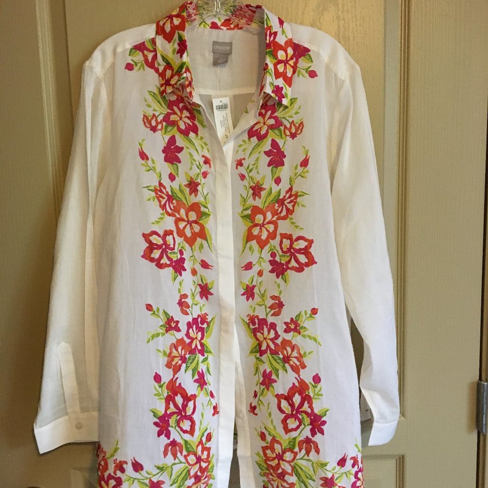 Chico Floral Vine Shirt